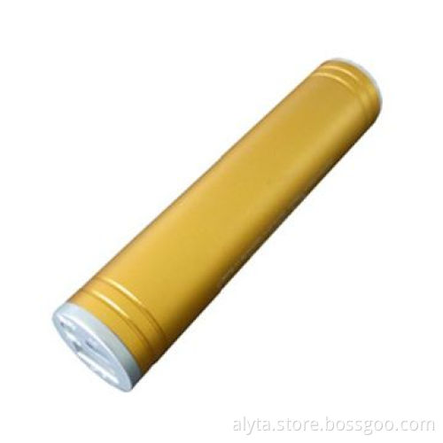 Portable Power Source/Power Bank, 2,400mAh, Aluminum Alloy, Charge for Mobile Power LED Flashlight